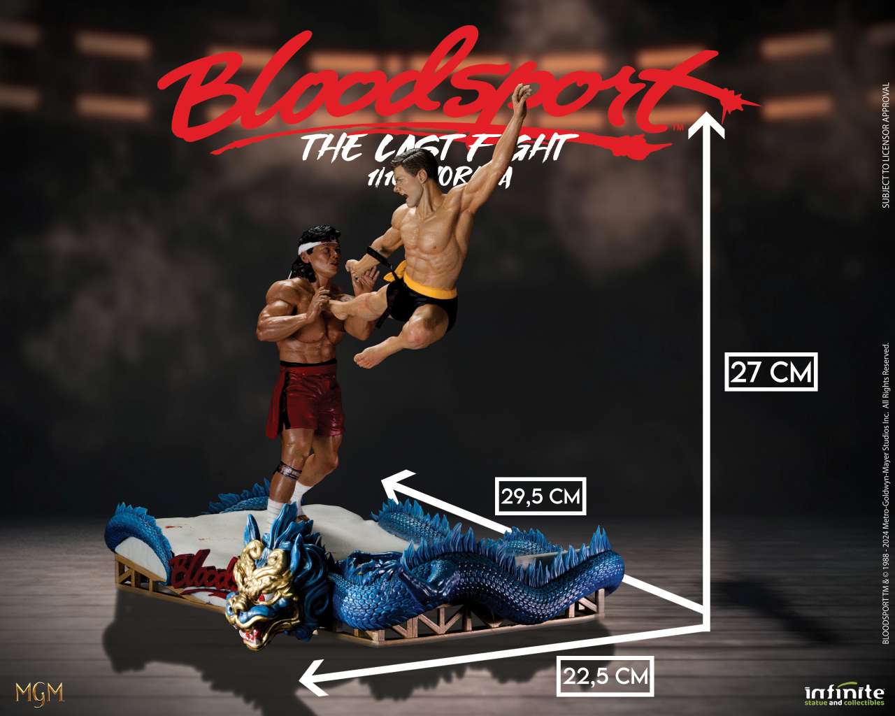 Bloodsport – The Last Fight 1/10 Diorama Statue