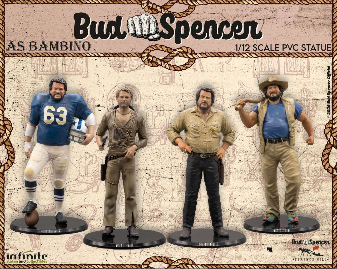 Bud Spencer – As Bambino 1/12 PVC Statue