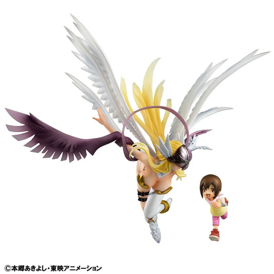 Digimon Adventure: Angewomon & Hikari Yagami – G.E.M. Series Statue – ca. 22 cm