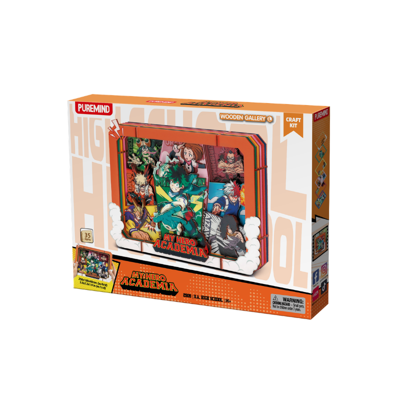My Hero Acadamia: U.A. High School - Wooden Gallery -L-