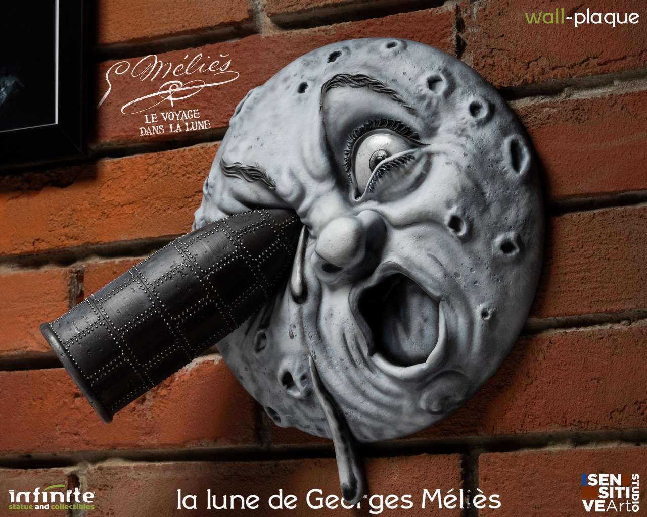 La Lune de Georges Méliès – Wandplakette