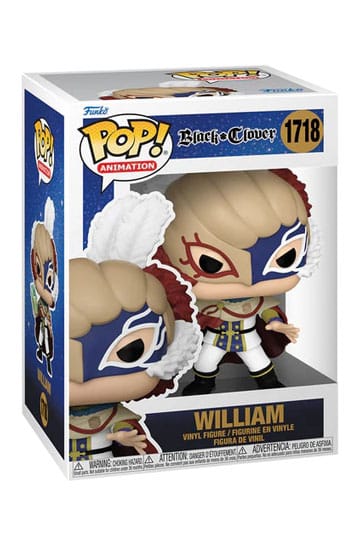Black Clover POP! Animation Vinyl Figur William 9 cm