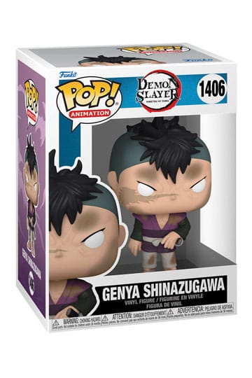 Demon Slayer: Kimetsu no Yaiba POP! Animation figure Genya Shinazugawa 9 cm