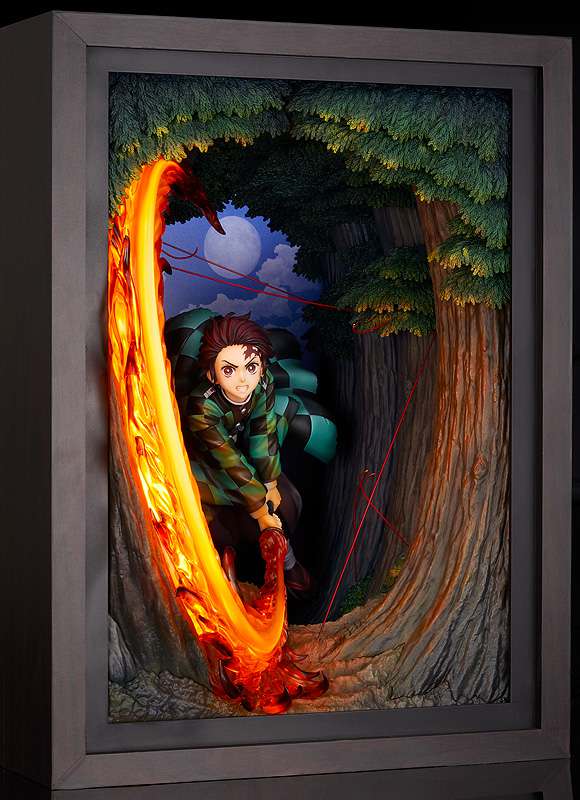 Demon Slayer: Tanjiro Kamado Hinokami Kagura Statue