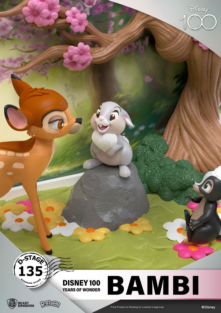 Disney: 100th Anniversary D-Stage PVC Diorama Bambi 12 cm