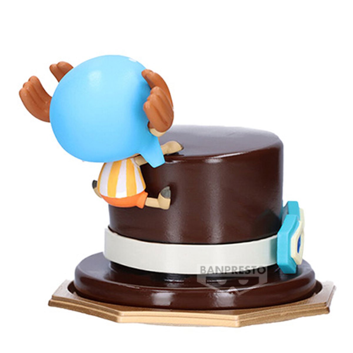 ONE PIECE - Tony Chopper auf Schokokuchen Hut