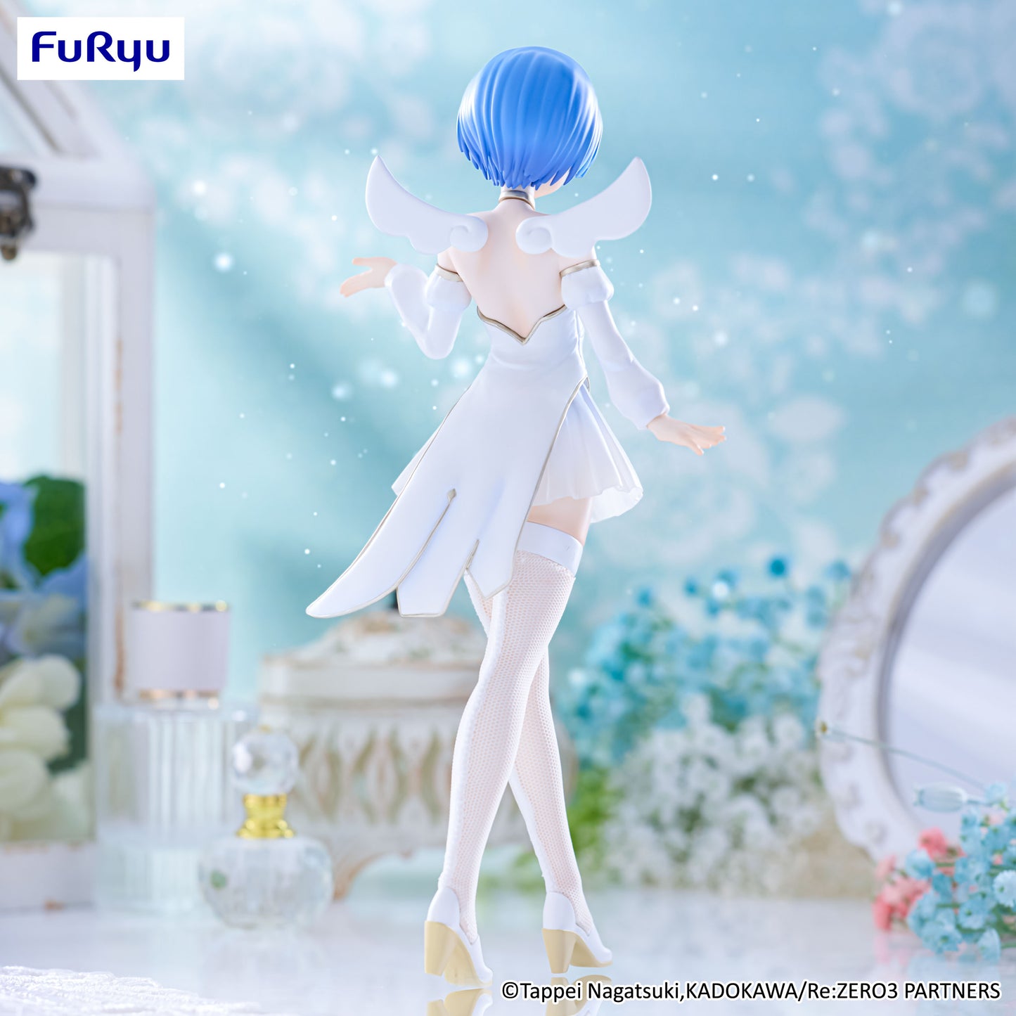 RE ZERO - Rem "Little Wings" - Statue Bicute Pure 25cm