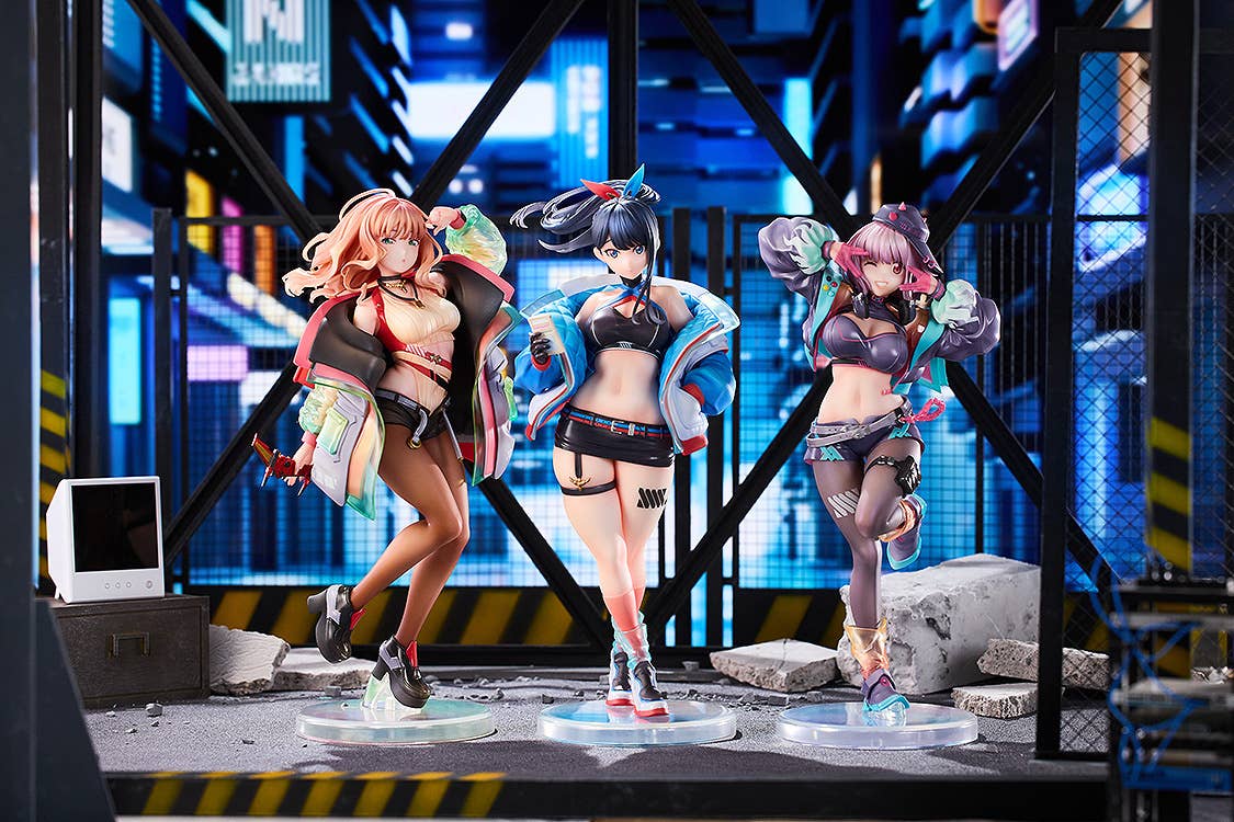 1/7 Gridman Universe: Dreamy Divas Ver. Figure Set