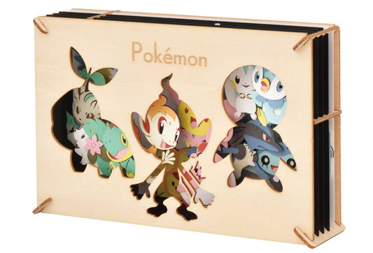 Pokemon: Sinnoh Pokemon -Wood style-