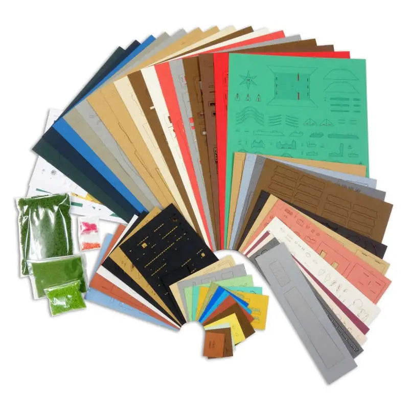 Spirited Away: Badehaus (Non-Scale) - Paper Diorama Kit