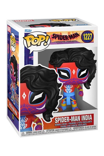 Spider-Man: Across the Spider-Verse POP! Movies Vinyl Figur Spider-Man India 9 cm
