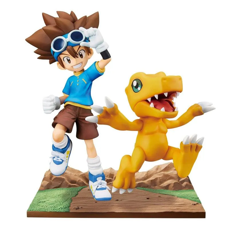 Digimon Adventure Dxf Adventure Archives Taichi & Agumon 15cm