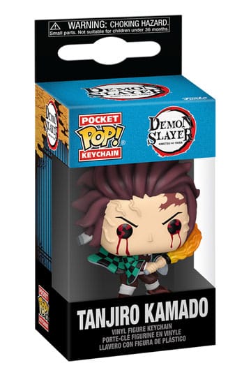 Demon Slayer: Kimetsu no Yaiba POP! Vinyl Schlüsselanhänger 4 cm Tanjiro (Sun Breathing)