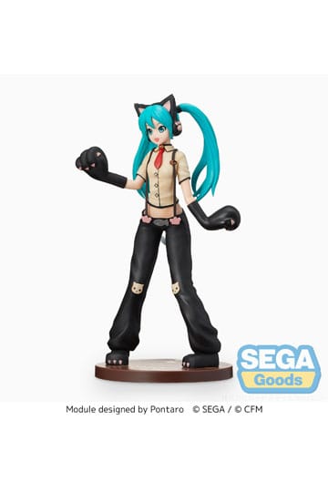 Hatsune Miku: Project DIVA Arcade Future Tone SPM Kitty Cat 23 cm
