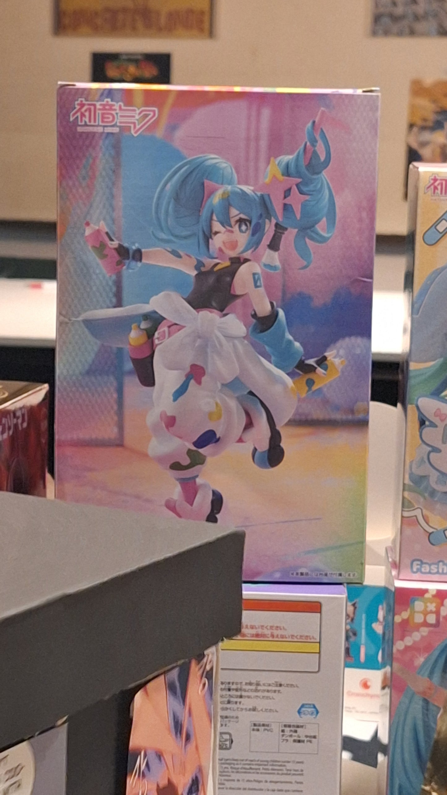 Hatsune Miku - Miku Paint Girl Trio-Try-iT Figur