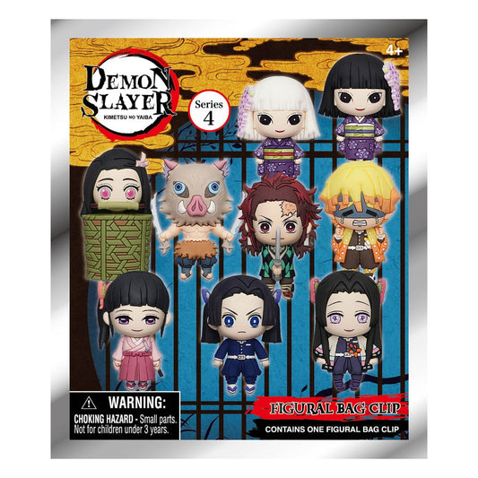 Demon Slayer: Kimetsu no Yaiba 3D PVC-Taschenanhänger Series 4