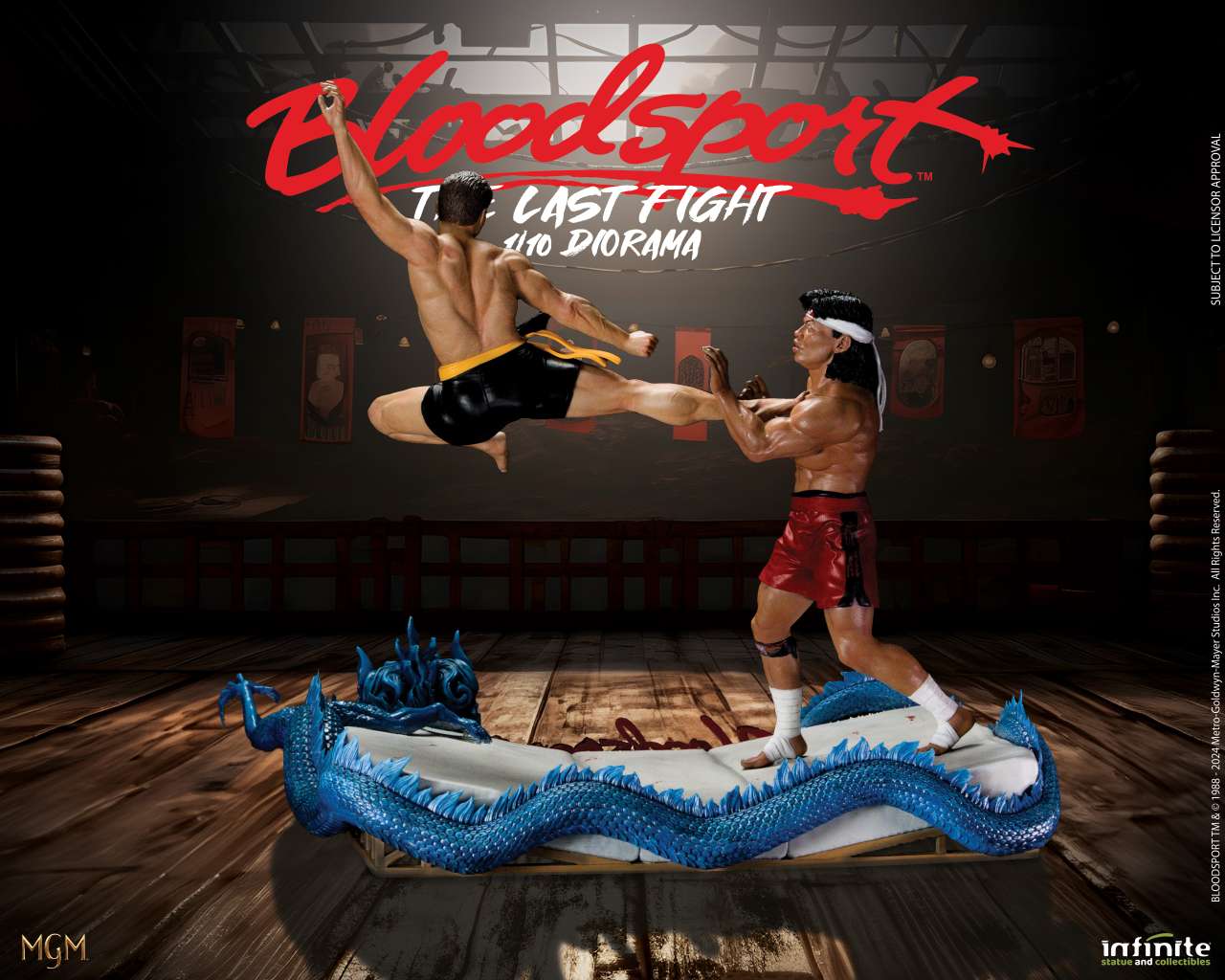 Bloodsport – The Last Fight 1/10 Diorama Statue