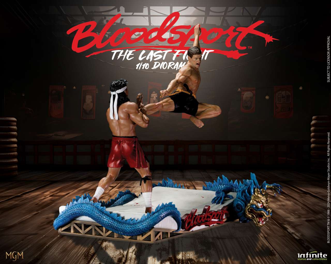 Bloodsport – The Last Fight 1/10 Diorama Statue