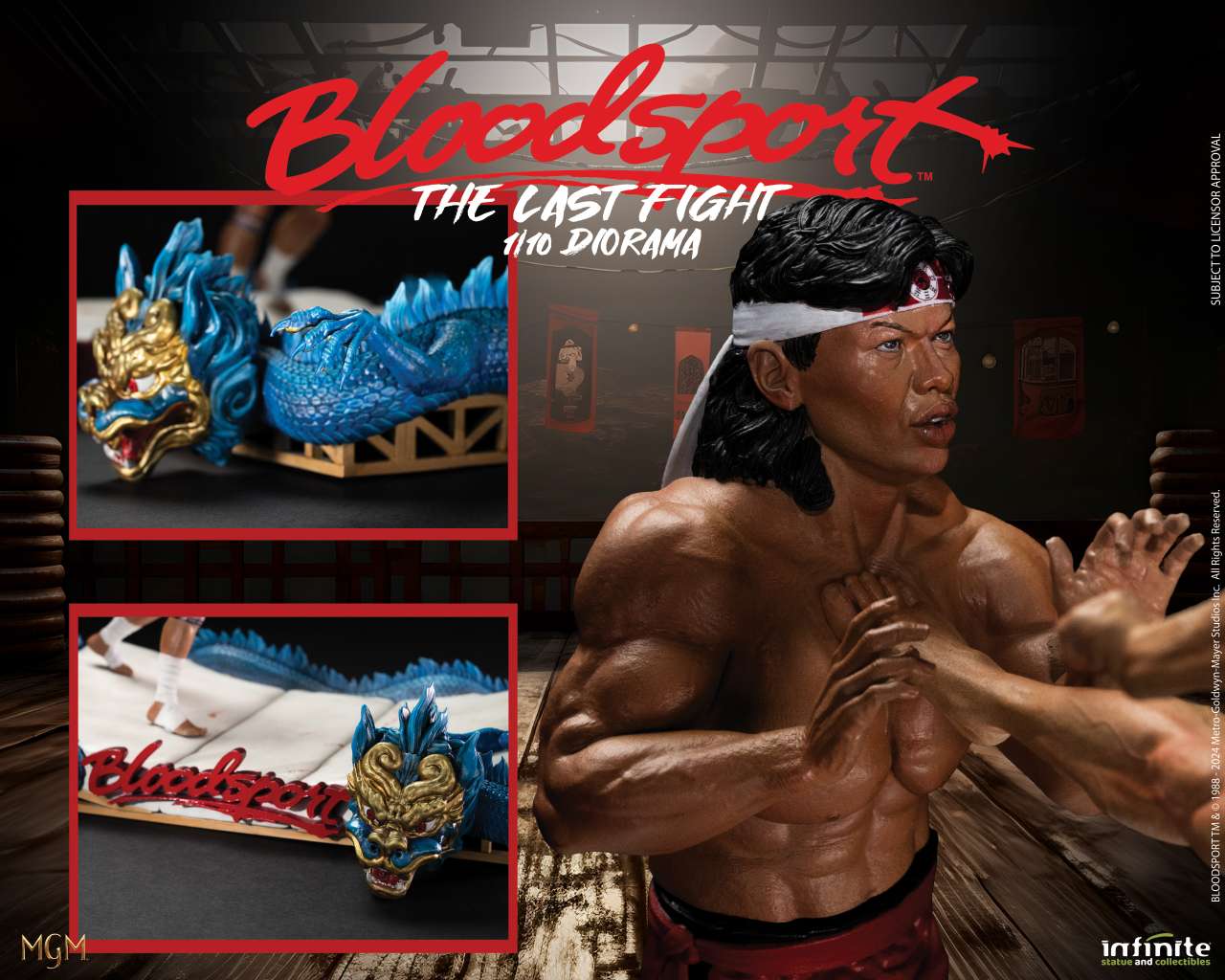 Bloodsport – The Last Fight 1/10 Diorama Statue