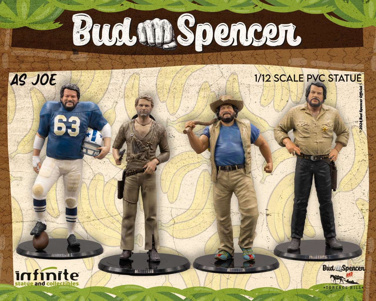 Bud Spencer – As Joe 1/12 PVC Statue