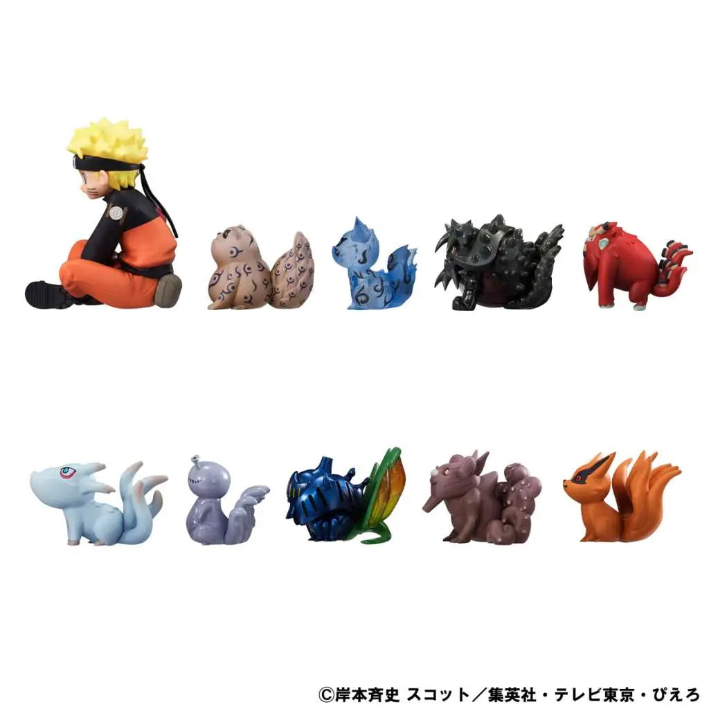 Naruto Shippuden: Naruto Uzumaki & Bijuu Gem Set – Statue