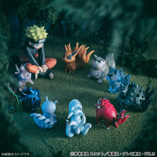 Naruto Shippuden: Naruto Uzumaki & Bijuu Gem Set – Statue