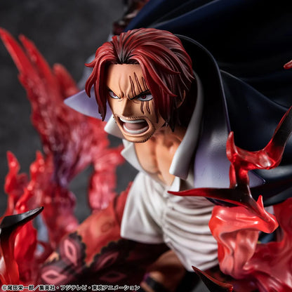 One Piece: Shanks (Red-Haired Shanks) – P.O.P SA-MAXIMUM – Kamusari – Statue – ca. 30 cm