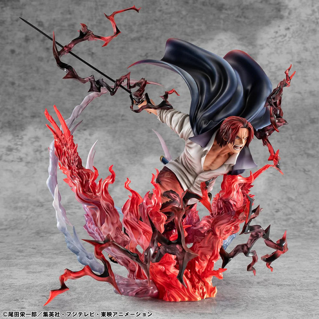 One Piece: Shanks (Red-Haired Shanks) – P.O.P SA-MAXIMUM – Kamusari – Statue – ca. 30 cm