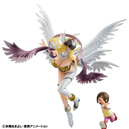 Digimon Adventure: Angewomon & Hikari Yagami – G.E.M. Series Statue – ca. 22 cm
