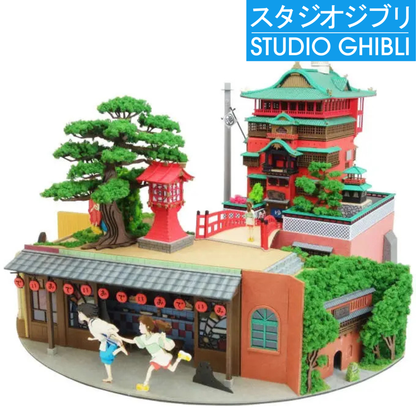 Spirited Away: Badehaus (Non-Scale) - Paper Diorama Kit