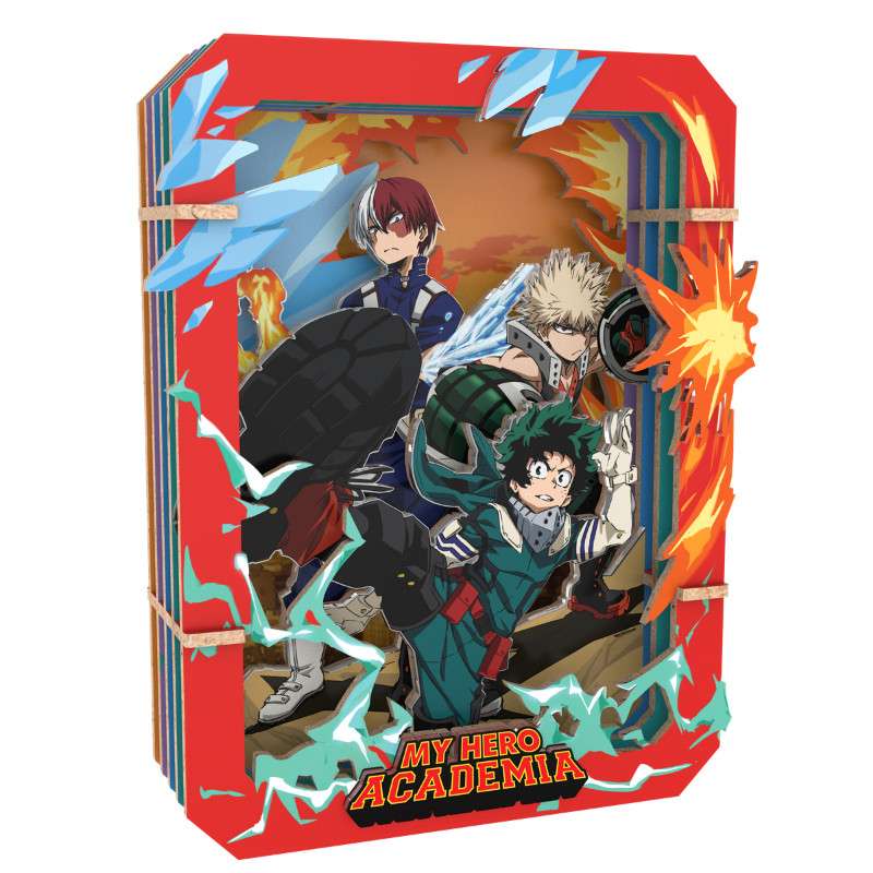 My Hero Acadamia: Hot-blooded Battle - Wooden Gallery - M -