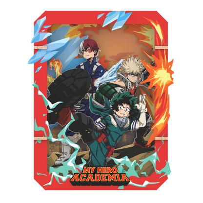 My Hero Acadamia: Hot-blooded Battle - Wooden Gallery - M -