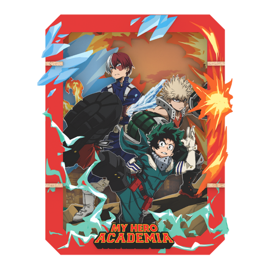 My Hero Acadamia: Hot-blooded Battle - Wooden Gallery - M -