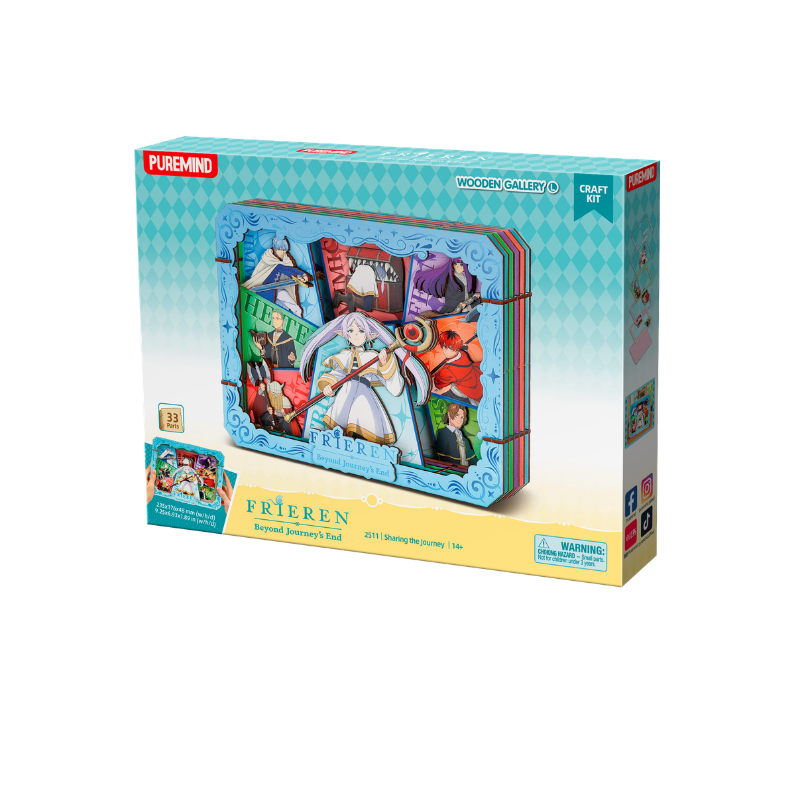 Frieren:Beyond Journey's End: Sharing the Journey - Wooden Gallery -L-