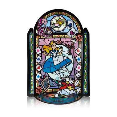 Kumi-tera Stained Glass Craft Kit Alice in Wonderland