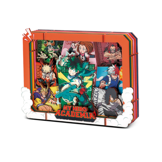 My Hero Acadamia: U.A. High School - Wooden Gallery -L-