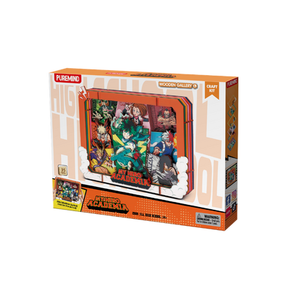My Hero Acadamia: U.A. High School - Wooden Gallery -L-