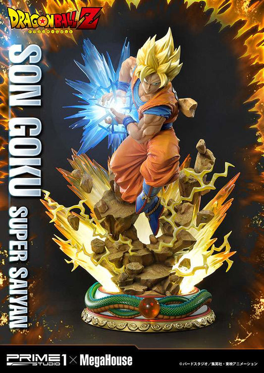 Dragon Ball Z: Super Saiyan Son Goku Statue (Prime 1 Studio × Megahouse) – 63 cm