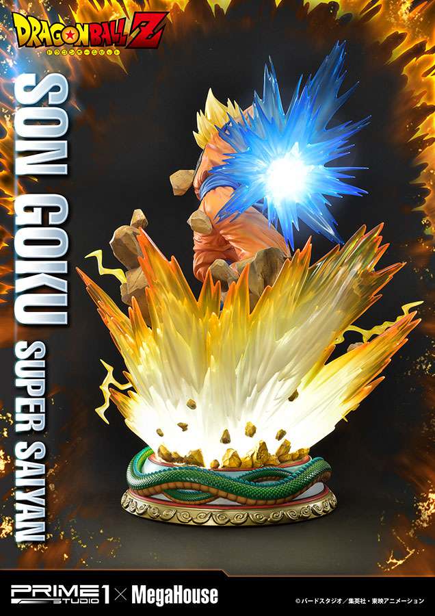 Dragon Ball Z: Super Saiyan Son Goku Statue (Prime 1 Studio × Megahouse) – 63 cm