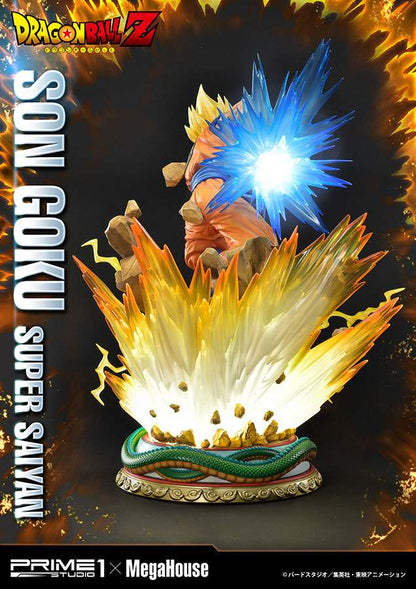 Dragon Ball Z: Super Saiyan Son Goku Statue (Prime 1 Studio × Megahouse) – 63 cm