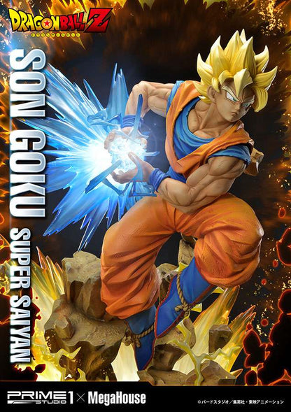 Dragon Ball Z: Super Saiyan Son Goku Statue (Prime 1 Studio × Megahouse) – 63 cm