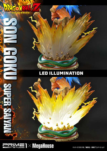 Dragon Ball Z: Super Saiyan Son Goku Statue (Prime 1 Studio × Megahouse) – 63 cm
