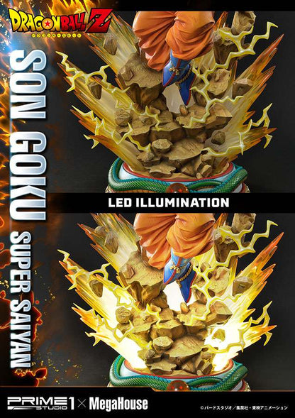 Dragon Ball Z: Super Saiyan Son Goku Statue (Prime 1 Studio × Megahouse) – 63 cm