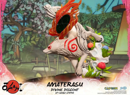Okami: Amaterasu – Divine Descent – 1/4 Scale Resin Statue – ca. 44 cm