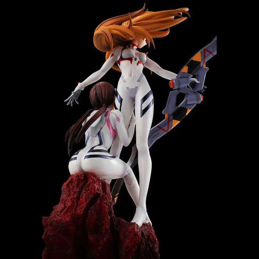 Evangelion: 3.0+1.0 – Asuka Langley & Mari Illustrious G.E.M. Statue | Megahouse