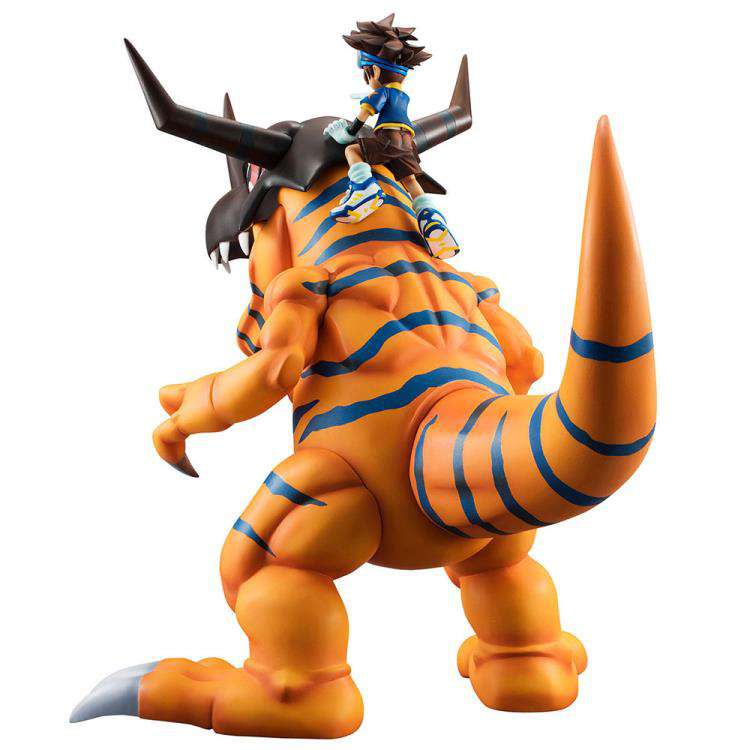 Digimon: Greymon & Taichi Gem Re-Run Statue