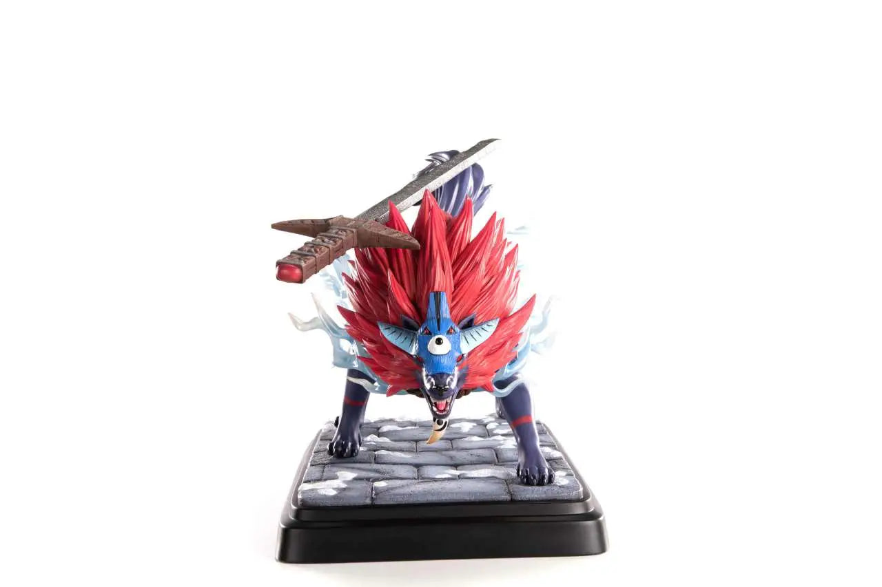 Okami: Oki (Wolf Form) – Resin Statue – ca. 35 cm