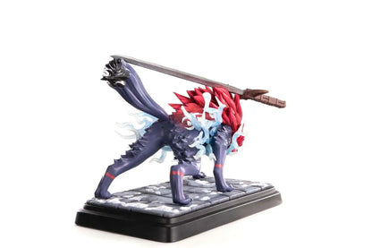 Okami: Oki (Wolf Form) – Resin Statue – ca. 35 cm