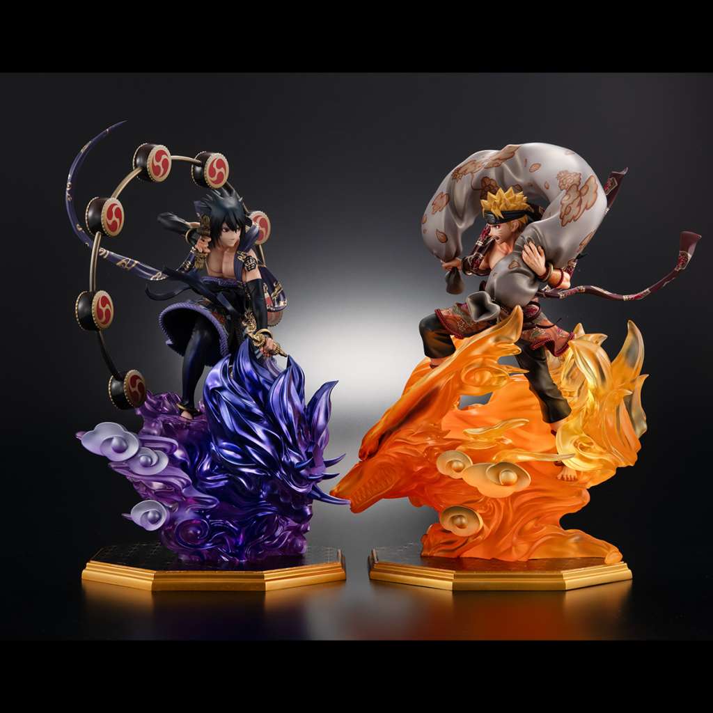 Naruto Shippuden: Naruto & Sasuke God G.E.M. PVC Statue Set
