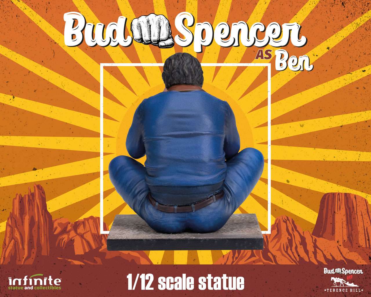 Bud Spencer – As Ben 1/12 Statue